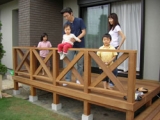 家族団らんウリンデッキ