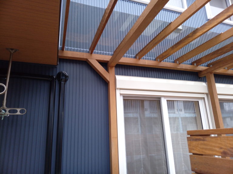 雨でも安心パーゴラ